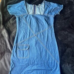 Vintage Le Mieux denim dress size 12